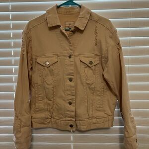 Ivy & Main Light Pink Denim Jacket